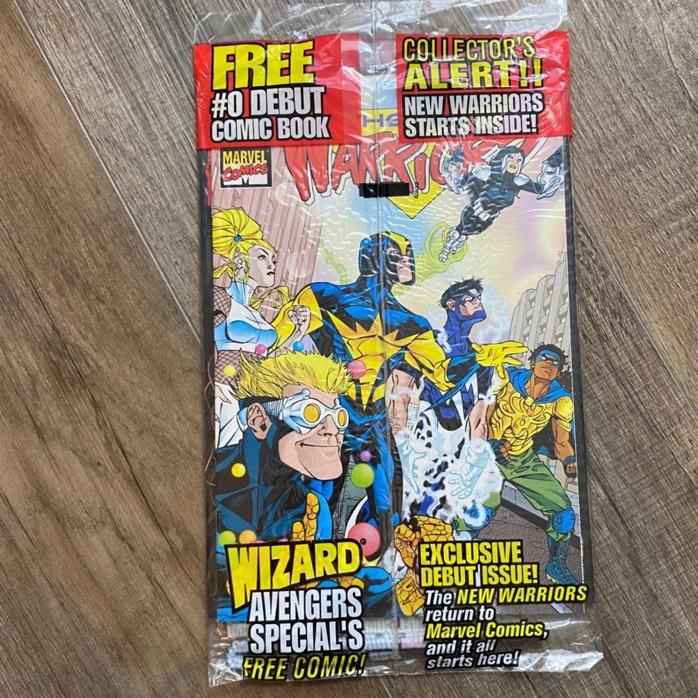 Wizard Avengers Special Publication Magazine New Warriors 0 Comic Sealed Marvel
